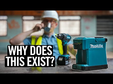 The Makita Coffee Machine: A Bizarre Battery-Powered Brewer