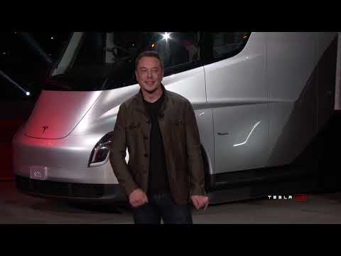 Tesla Semi &amp; Roadster Unveil