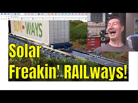 EEVblog 1534 - Solar Freakin&#039; RAILways!