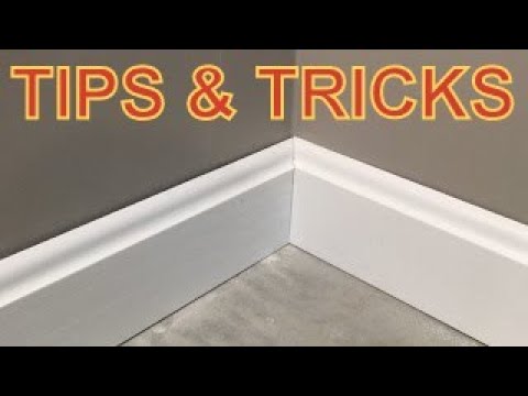 How To Cut Baseboard Corners That Look Great