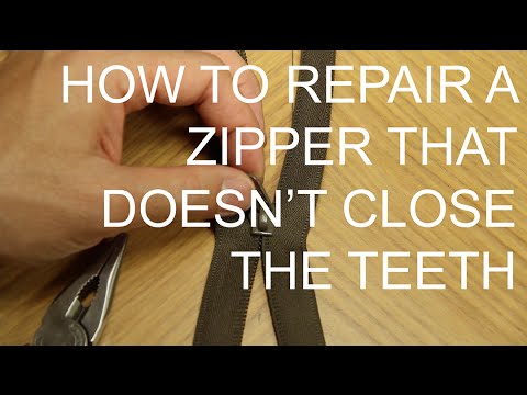 Fix a Zipper that Doesn&#039;t Close