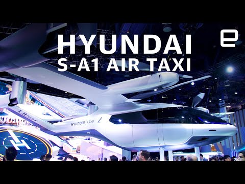 Hyundai S-A1 Air Taxi first look at CES 2020