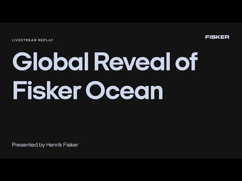 Global Reveal of Fisker Ocean