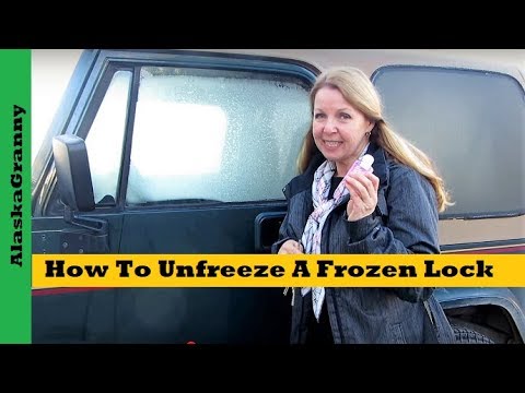 How To Unfreeze A Frozen Car Door Lock- Fix My Jeep - How To Unfreeze a Car Door Lock In Winter