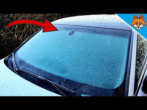 SECRET to de-ice Iced Car Windows in SECONDS WITHOUT Scratching 💥 (Ingenious TRICK)