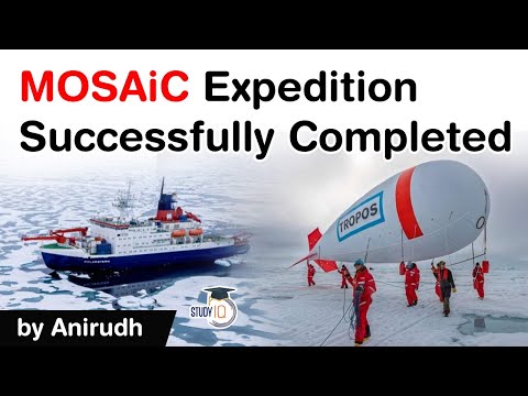 MOSAiC Expedition facts explained - Historic Arctic expedition completed by German ship #UPSC #IAS