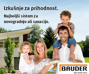 Bauder najboljši sistemi za novogradnjo ali sanacijo