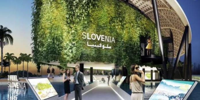 Slovenski pavilijon na razstav Expo 2020 v Dubaju (Vir: Spirit)