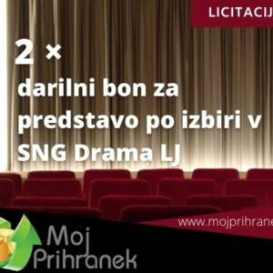 2 x darilni bon za predstavo po izbiri v SNG Drama Ljubljana