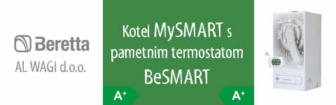 Kotel MySMART s pametnim termostatom BeSMART