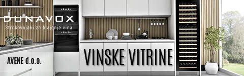 Vinske vitrine Dunavox. Strokovnjaki za hlajenje vina Avene, d. o. o.