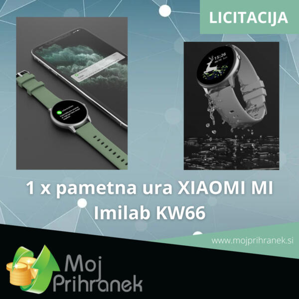 1 x pametna ura Xiaomi MI Imilab KW66