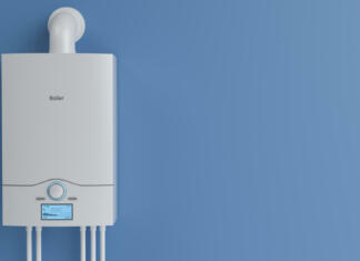 Zmanjšajte stroške tam, kjer so najvišji Home heat system, render 3d