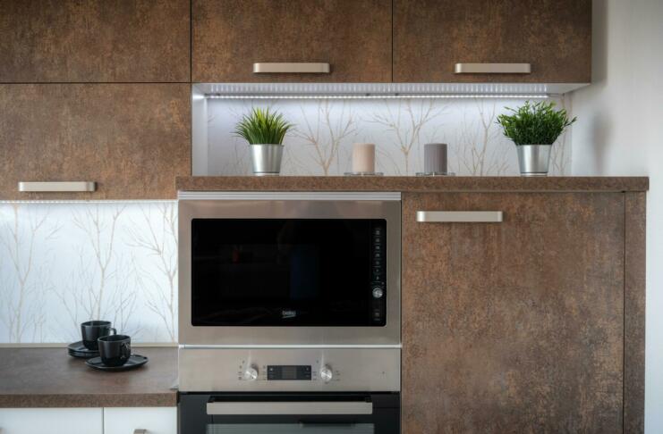 kitchen, interior design, oven