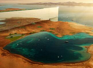 Futuristično mesto The Line v Savdski Arabiji za 500 milijard Savdsko mesto The Line