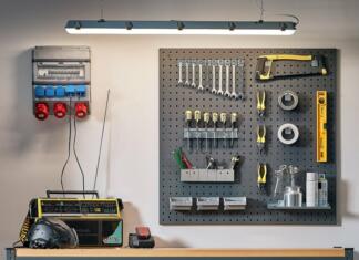 Bi uredili svojo delavnico? Urejena delavnica in pospravljeno orodje