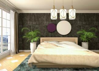 Kakšna naj bo spalnica? bedroom, interior design, 3d rendered