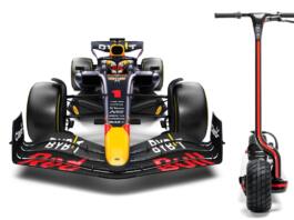 Električni skiro Red Bull RBS #01, ki so ga izdelali mojstri Formule 1
