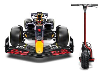 Električni skiro, ki so ga izdelali mojstri Formule 1 Električni skiro Red Bull RBS #01, ki so ga izdelali mojstri Formule 1