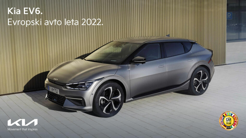 Kia EV6 je postal Najboljši avto leta 2022