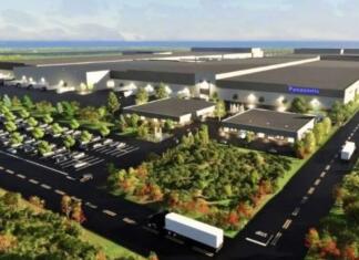 Začela se je gradnja mega tovarne EV baterij Panasonicova megatovarna električnih baterij v Združenih državah Amerike