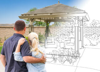 Nadstrešek brez gradbenega dovoljenja: Te možnosti imate nadstrešnica pergola