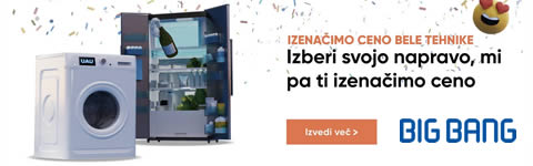Izenačimo ceno bele tehnike