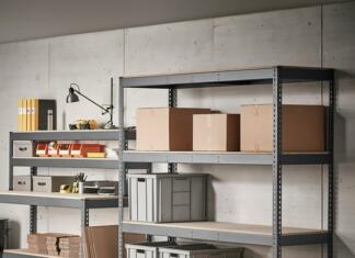 Organizirajte delovne prostore in prihranite čas ter denar Kovinski regali za shranjevanje