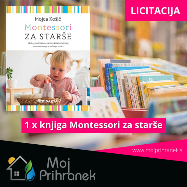 1 x knjiga Montessori za starše
