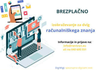Izobraževanje digitalne pismenosti DigiMigi v občini Lukovica