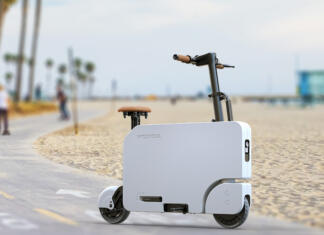 Honda Motocompacto je prisrčen električni skuter, ki ga lahko pospravimo kot kovček Honda Motocompacto