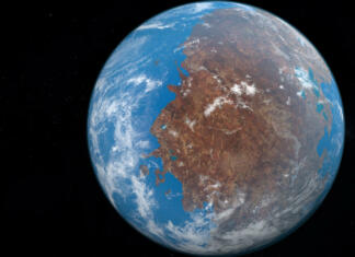 Takšna bo zemlja čez 250 milijonov let Pangaea or Pangea Earth Supercontinent