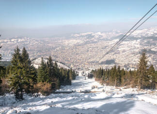Smučanje v državi nekdanje skupne republike pridobiva na priljubljenosti Sarajevo Cable Car