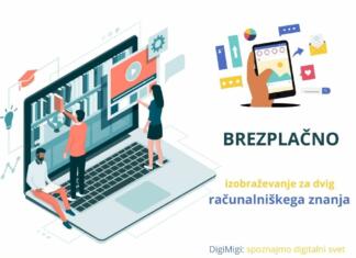 Izobraževanje digitalne pismenosti DigiMigi v Medvodah DigiMigi: Spoznajmo digitalni svet
