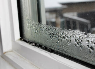 Domislila se je te poceni rešitve in nima več težav s kondenzom v domu Water condensation on windows during winter.