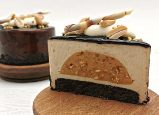 Recept: elegantna torta RISIS za ljubitelje arašidov in čokolade Tortica Risis