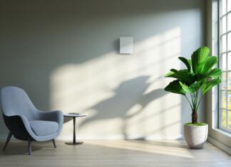 Napreden in ugoden: Airabela razkriva nov prezračevalni sistem, prijazen denarnici Prezračevalni sistem na steni dnevne sobe