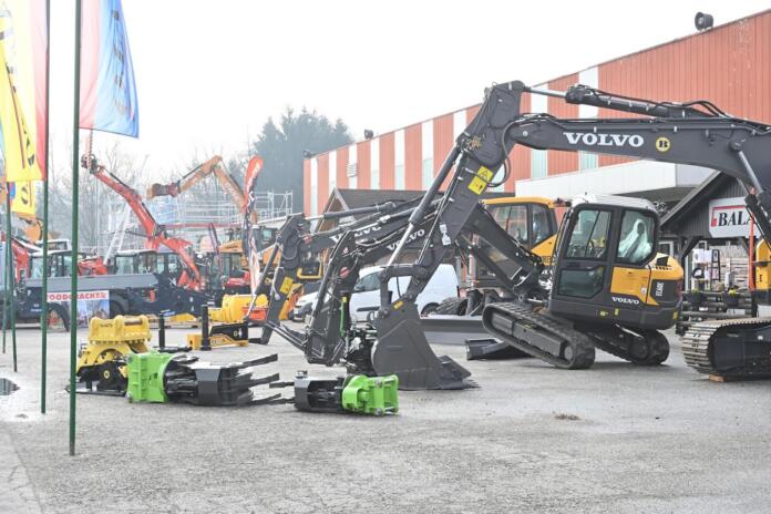 Razstavljišče sejem MEGRA, gradbeni stroji