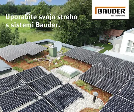 Uporabite svojo streho s sistemi Bauder
