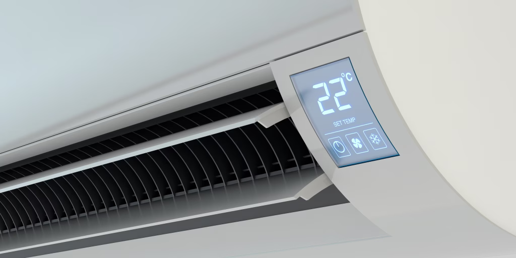 Air conditioner, 3d render