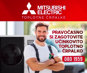 Mitsubishi toplotne črpalke