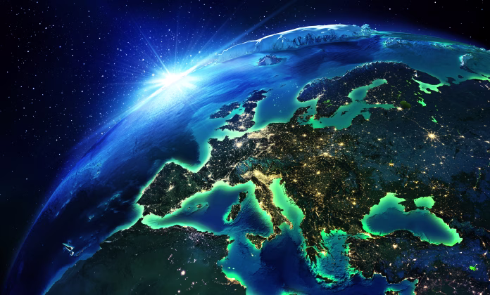 3d rendering,Europe.