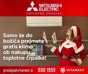 vitanest toplotne črpalke ponudba božič