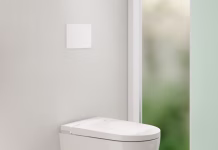 Geberit AQUACLEAN ALBA – svežina, udobje in eleganca v enem GEBERIT