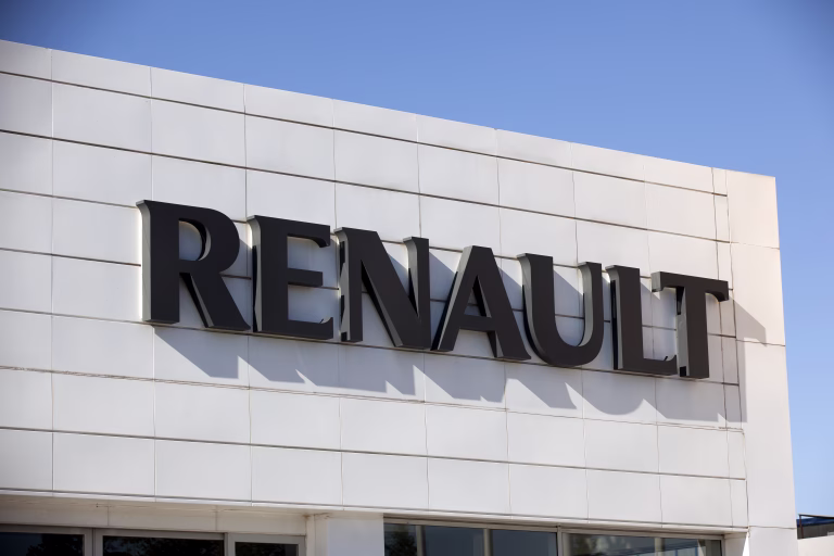 Antalya, Turkey. October 28th 2011. The roadside sign of Renault Motors. Renault founded on 1899 in France. The company is popular with different cars like Megane, Kangoo, Twingo, Fluence...
