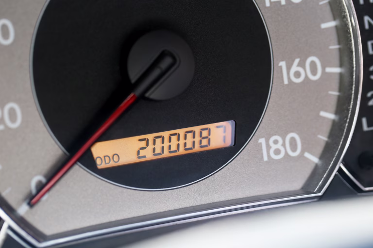 Car speedometer and Odometer