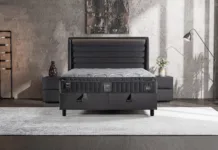 Boxspring postelja z edinstvenim vzmetenjem: Ko udobje spanja doseže novo raven Boxspring postelja