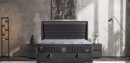 Boxspring postelja