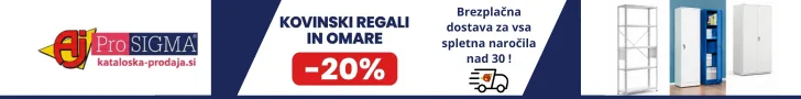 Kovinske omare in regali; -20% popust; Prosigma
