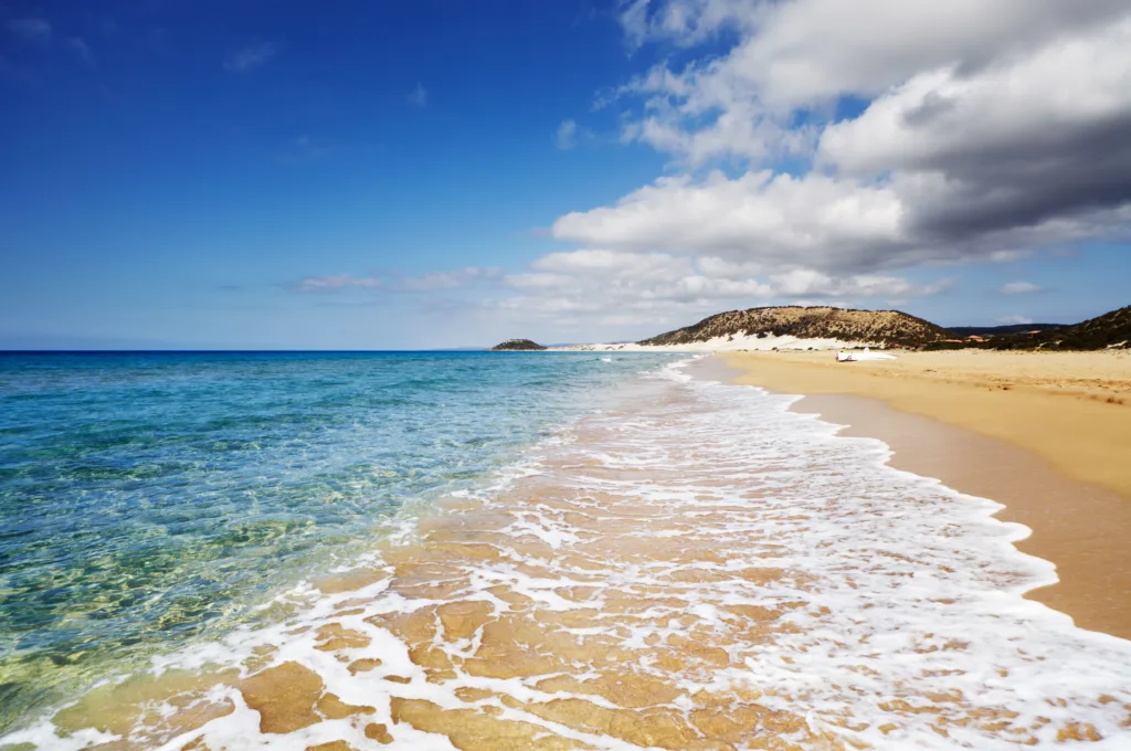 Golden Beach the best beach of Cyprus, Karpas Peninsula, North Cyprus